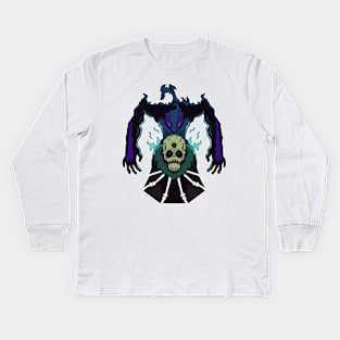 Deathmagla and Dark Firus Kids Long Sleeve T-Shirt